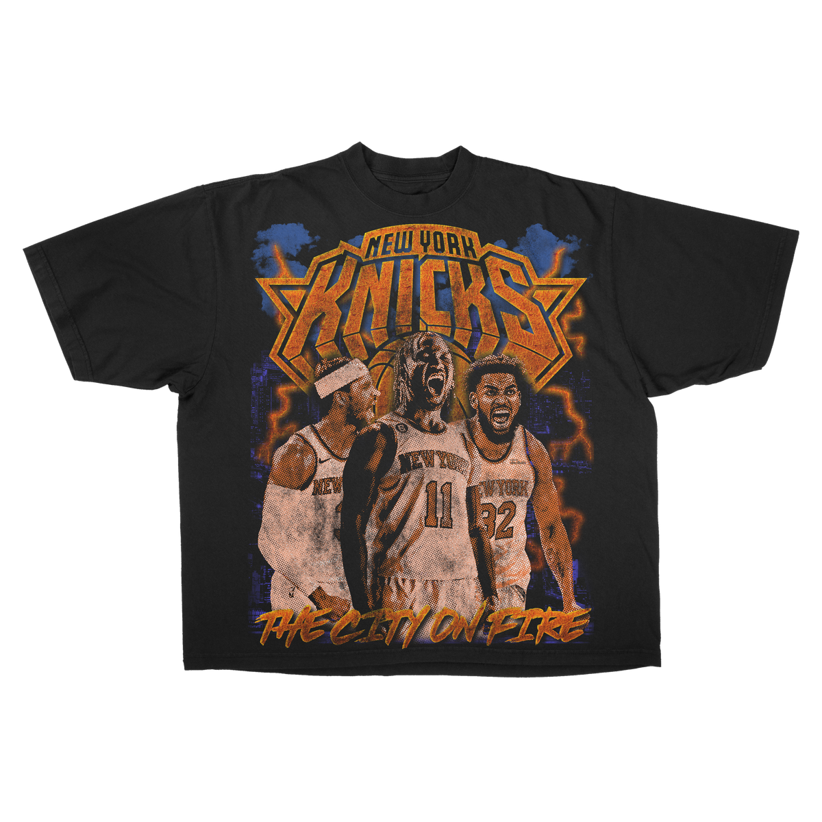 MADEBYNANO®️ KNICKS TAPE T-SHIRT