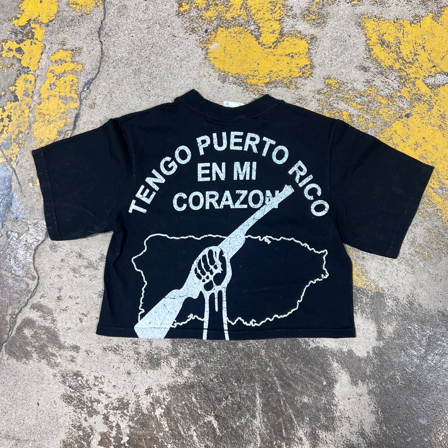 MADEBYNANO®️ MI CANTO CROP TOP - BLK