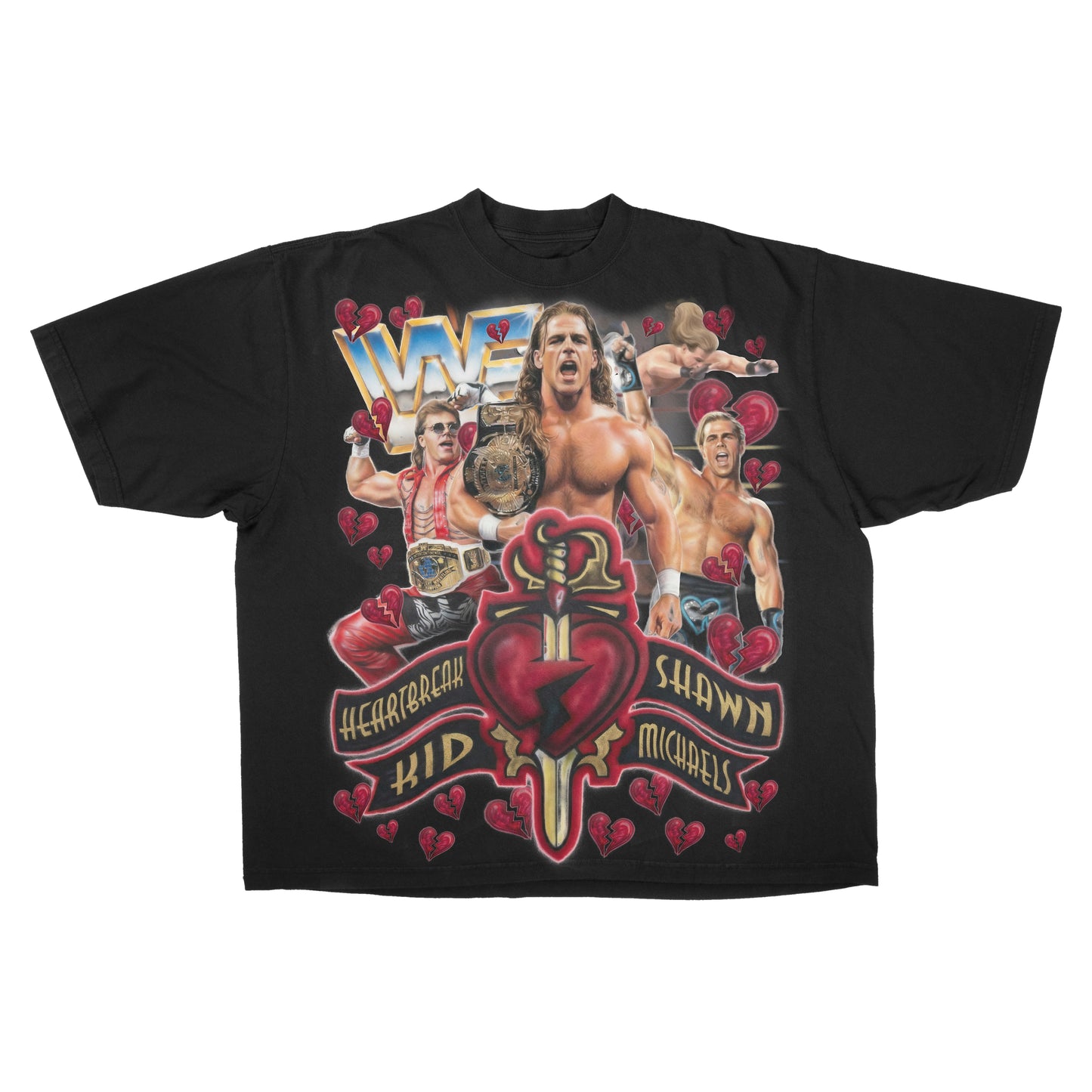 MADEBYNANO®️ HEARTBREAK KID T-SHIRT - BLK