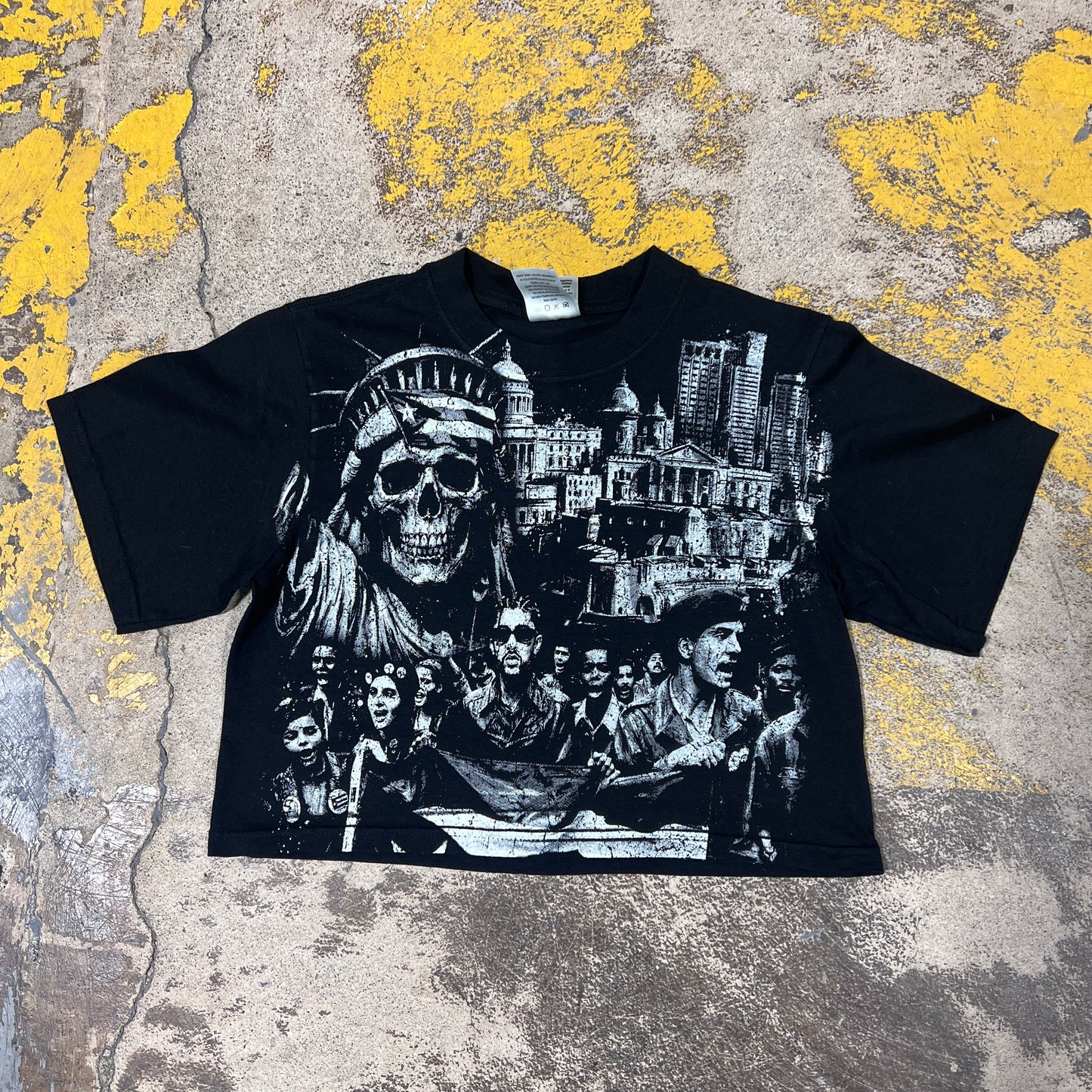 MADEBYNANO®️ MI CANTO CROP TOP - BLK