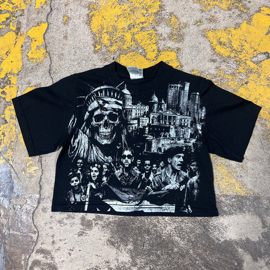 MADEBYNANO®️ MI CANTO CROP TOP - BLK