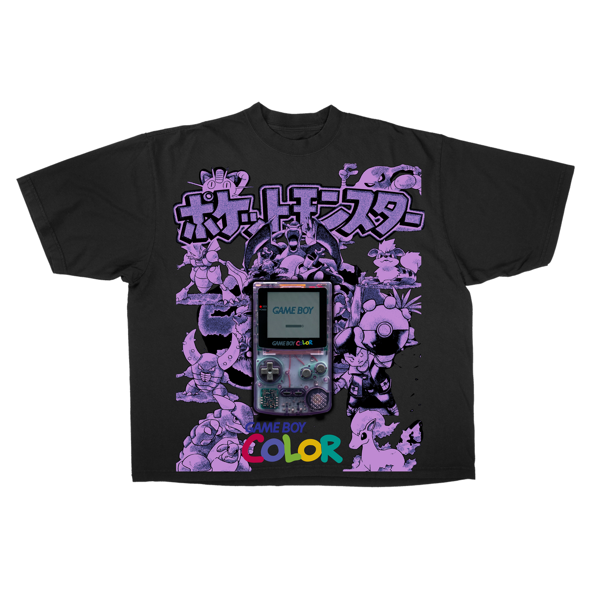MADEBYNANO®️ POKÉMON T-SHIRT - PURPLE