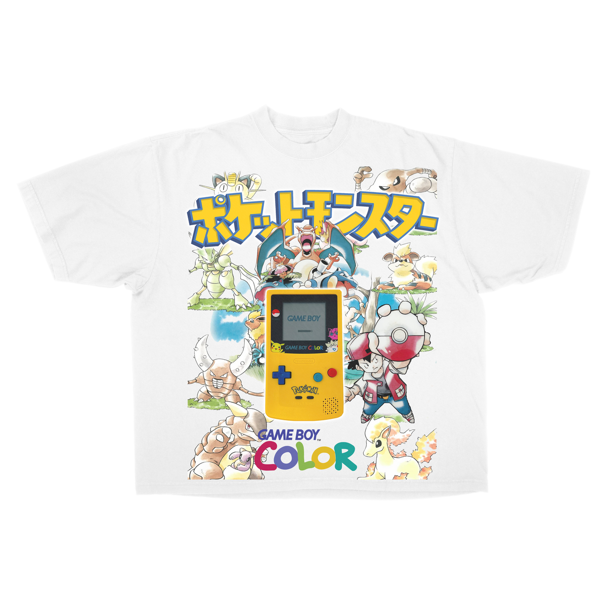 MADEBYNANO®️ POKÉMON T-SHIRT - WHT