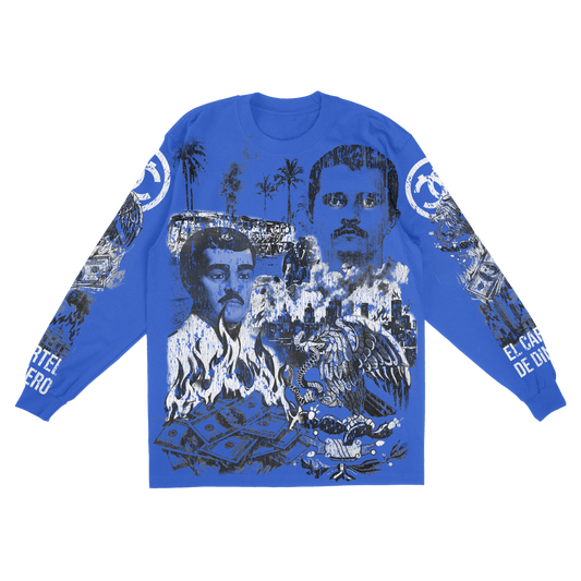 CC MEXICO LS TSHIRT - BLUE