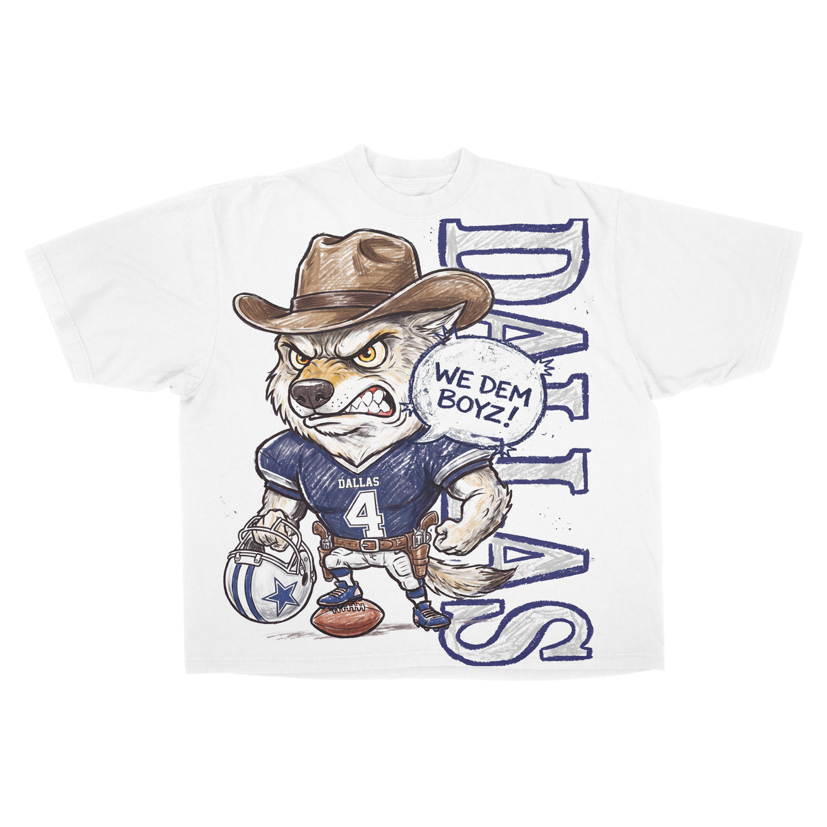 MADEBYNANO®️ DALLAS T-SHIRT WHITE