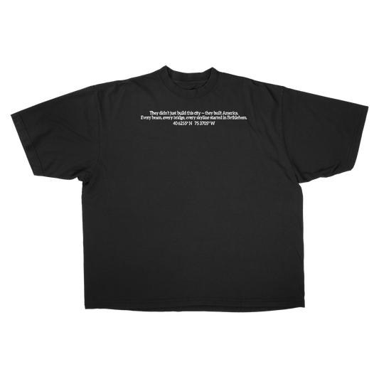 MADEBYNANO®️ BETHLEHEM STEEL TEE - BLK
