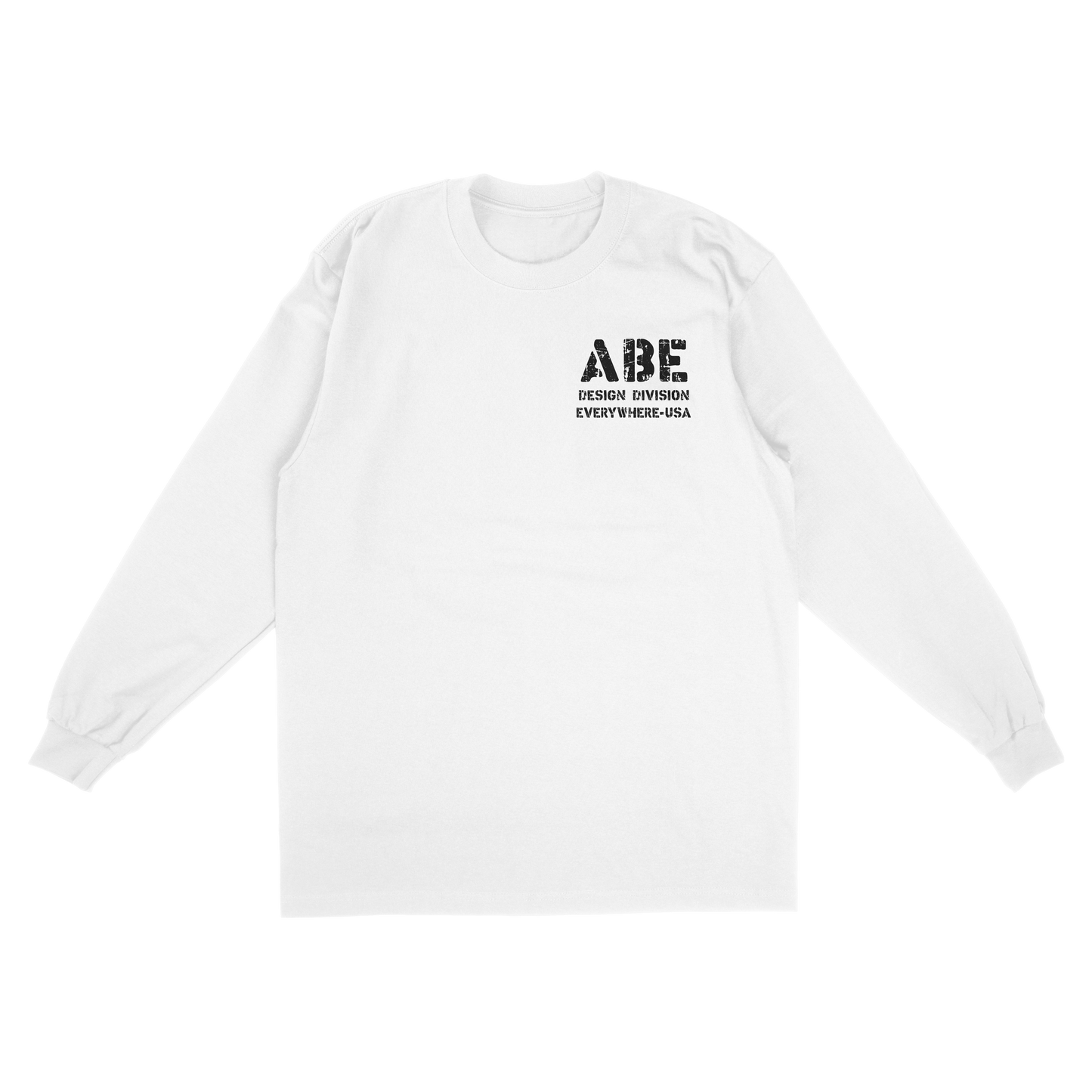 ABE®️ DESIGN DIVISION LS TEE - WHT