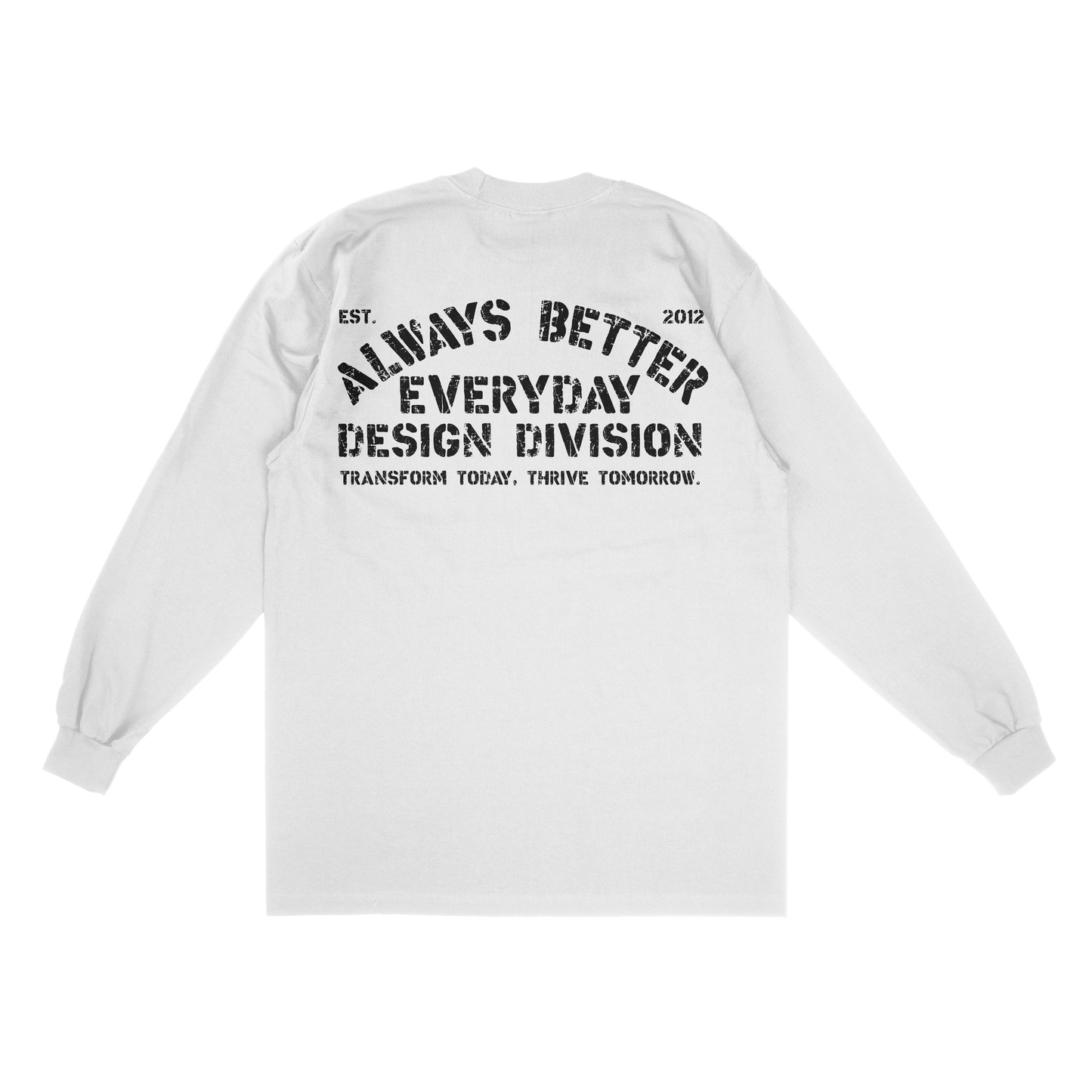 ABE®️ DESIGN DIVISION LS TEE - WHT