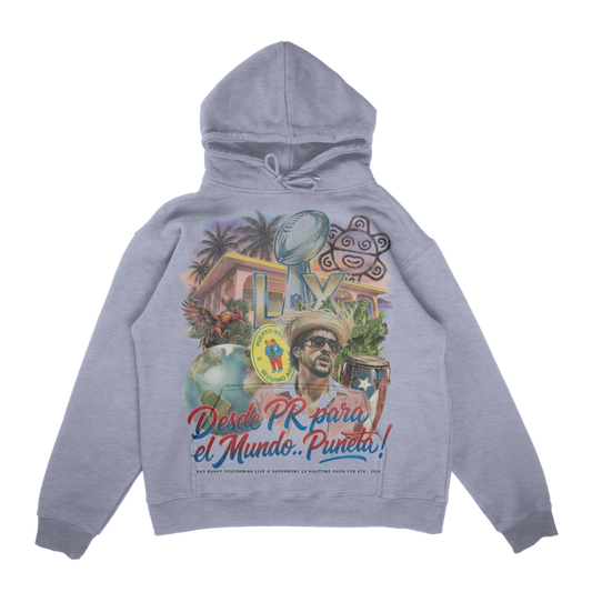 BENITO BOWL HOODY - GREY