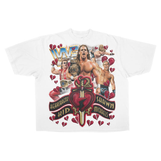 MADEBYNANO®️ HEARTBREAK KID T-SHIRT - WHT